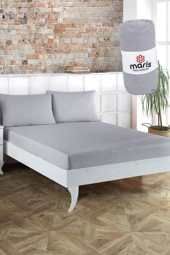 MARİS EV TEKSTİLİ - Maris Lastikli Çarşaf Çift Kişilik 160x200