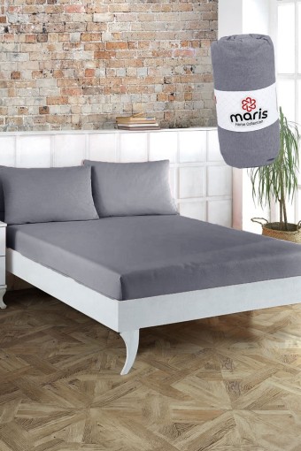 MARİS EV TEKSTİLİ - Maris Lastikli Çarşaf Çift Kişilik 180x200
