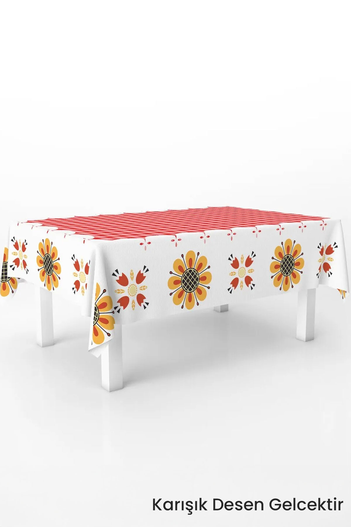 Maris Masa Örtüsü Elyaflı 140x180cm Dekoratif Silinebilir Kir Tutmaz - Thumbnail