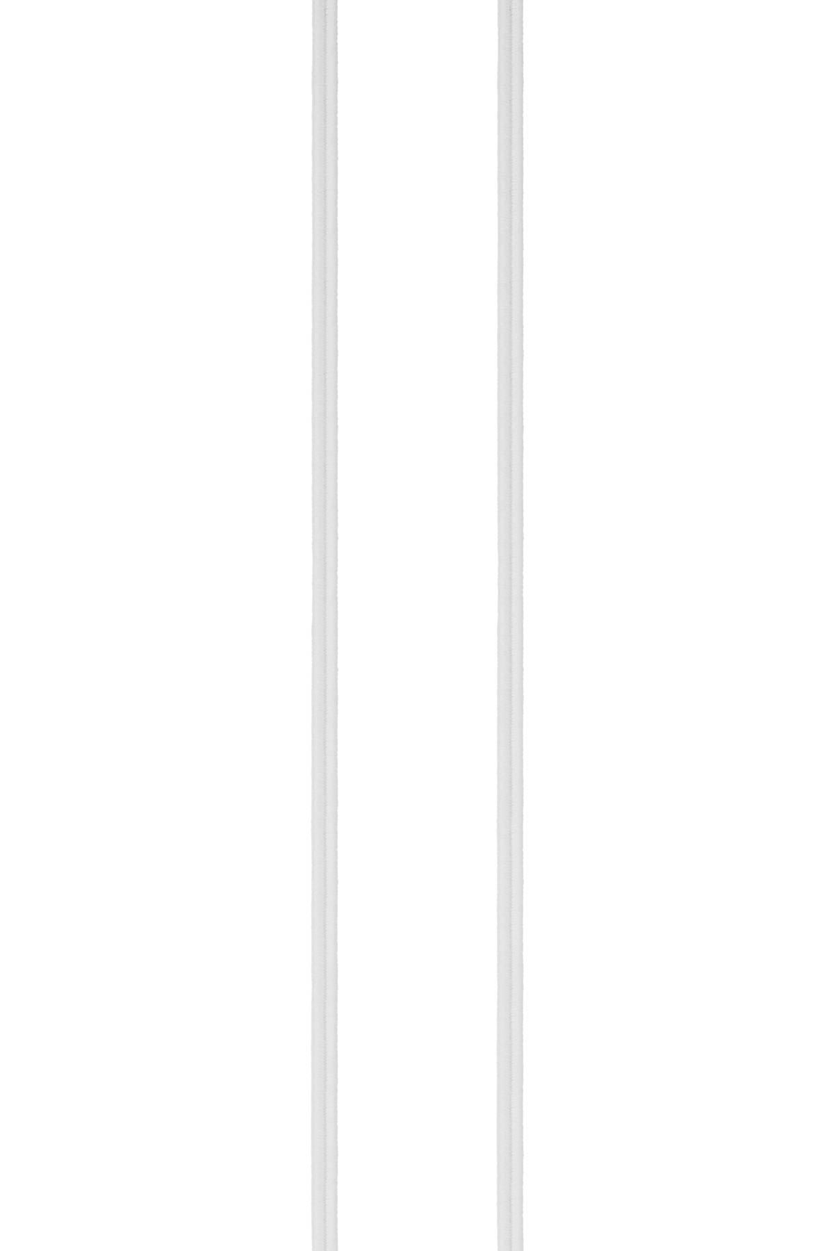 Maris Paça Lastiği 10 Mt Yuvarlak 2,5 Mm - Beyaz - STD - Thumbnail