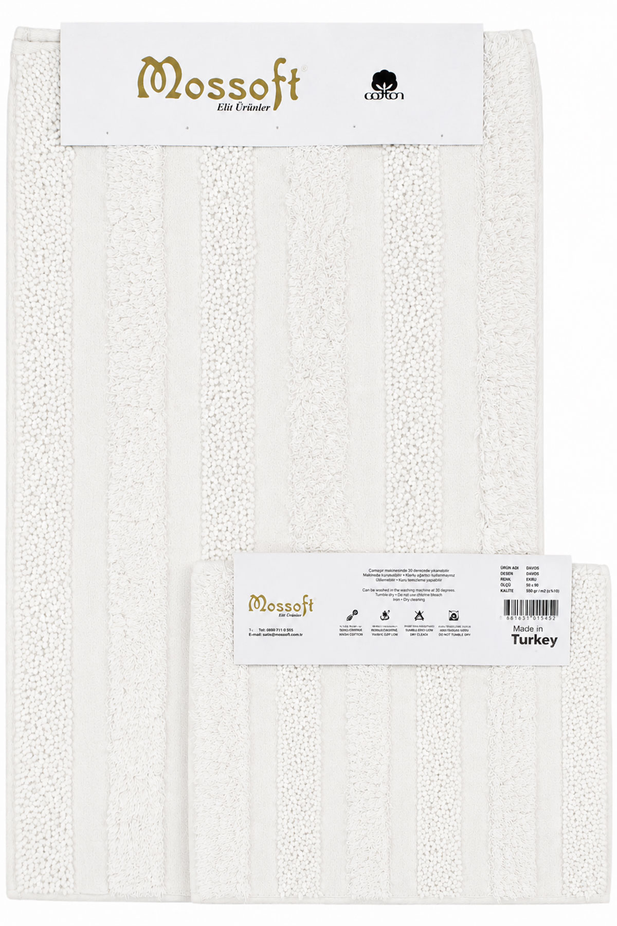 Maris Paspas Armoni 2'li Set 60x100cm 50x60cm - Thumbnail