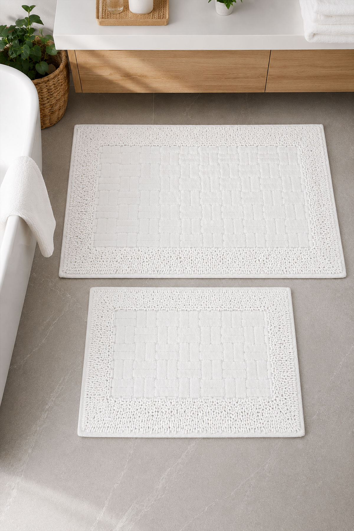 Maris Paspas Mosso Domino 2'li Set 60x100cm 50x60cm - Thumbnail