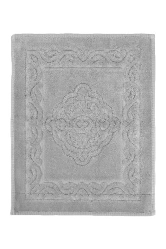 MARİS EV TEKSTİLİ - Maris Paspas Pamuklu Osmanlı Desen - Gri - 60x80 cm