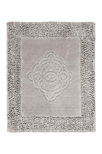 MARİS EV TEKSTİLİ - Maris Paspas Pamuklu Osmanlı Desen Oval - Vizon - 50x60cm