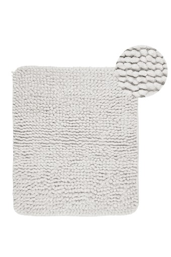 MARİS EV TEKSTİLİ - Maris Paspas Spagetti Kalın Desen - Beyaz - 60x100cm