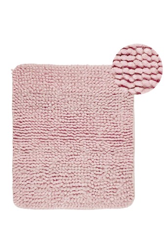 MARİS EV TEKSTİLİ - Maris Paspas Spagetti Kalın Desen - Pudra - 50x60cm