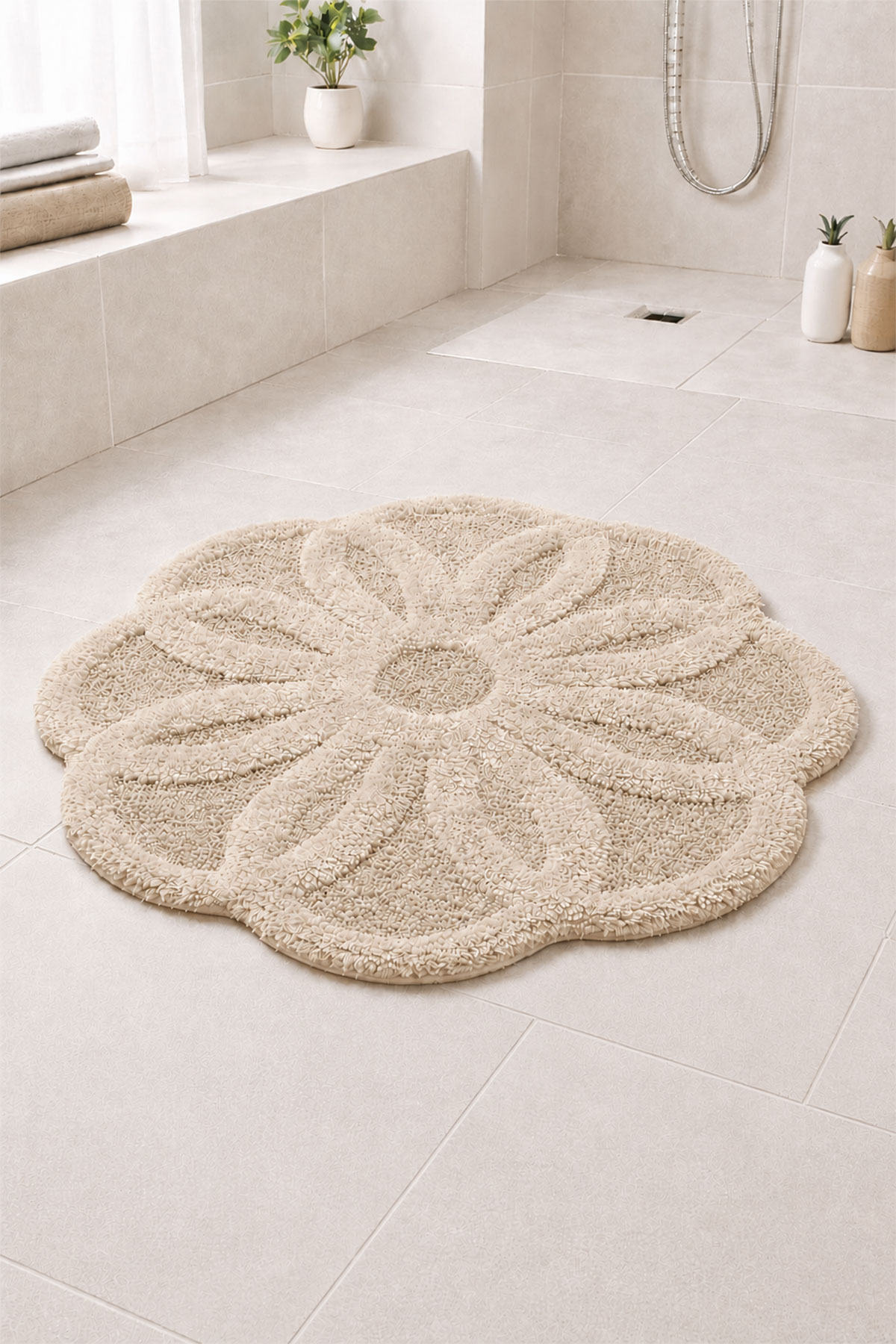 Maris Paspas Tuft Royal - Bej - 120 cm - Thumbnail
