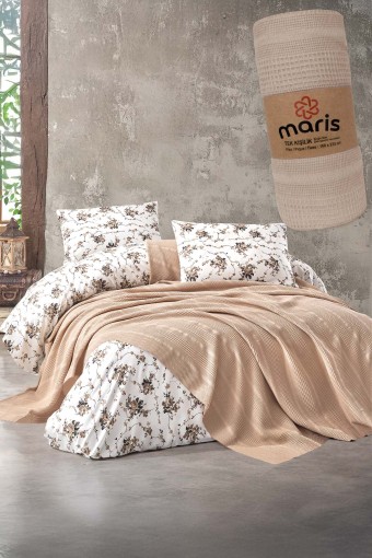 MARİS EV TEKSTİLİ - Maris Pike Tek Kişilik 160x235 Cm (1)