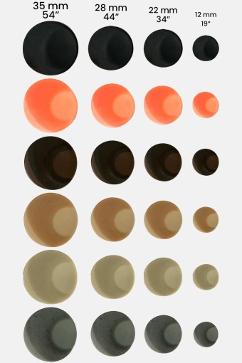 MARİS DÜĞME - Maris Unisex Manto Düğmesi Alt Dikişli 4 Kutu 3 Boy 19-36-44-54 İnç (1)