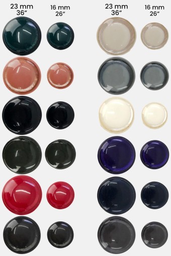 MARİS DÜĞME - Maris Unisex Manto Hırka Yelek Düğmesi Alt Dikişli 2 Kutu 2 Boy 26-36 İnç