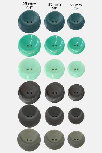 MARİS DÜĞME - Maris Unisex Manto Hırka Yelek Düğmesi Üst Dikişli 3 Kutu 3 Boy 32-40-44 İnç (1)