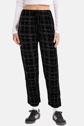 MEG STYLE - Meg Kadın Tek Alt Pijama Geniş Paça Viskon - Çok Renkli/18