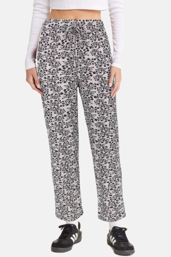 MEG STYLE - Meg Kadın Tek Alt Pijama Geniş Paça Viskon - Çok Renkli/20