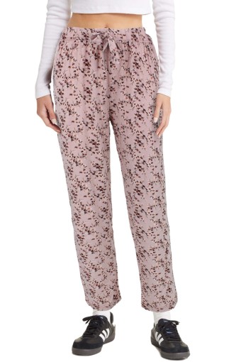 MEG STYLE - Meg Kadın Tek Alt Pijama Geniş Paça Viskon - Çok Renkli/7