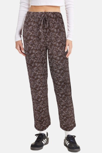 MEG STYLE - Meg Kadın Tek Alt Pijama Geniş Paça Viskon - Çok Renkli/8 (1)