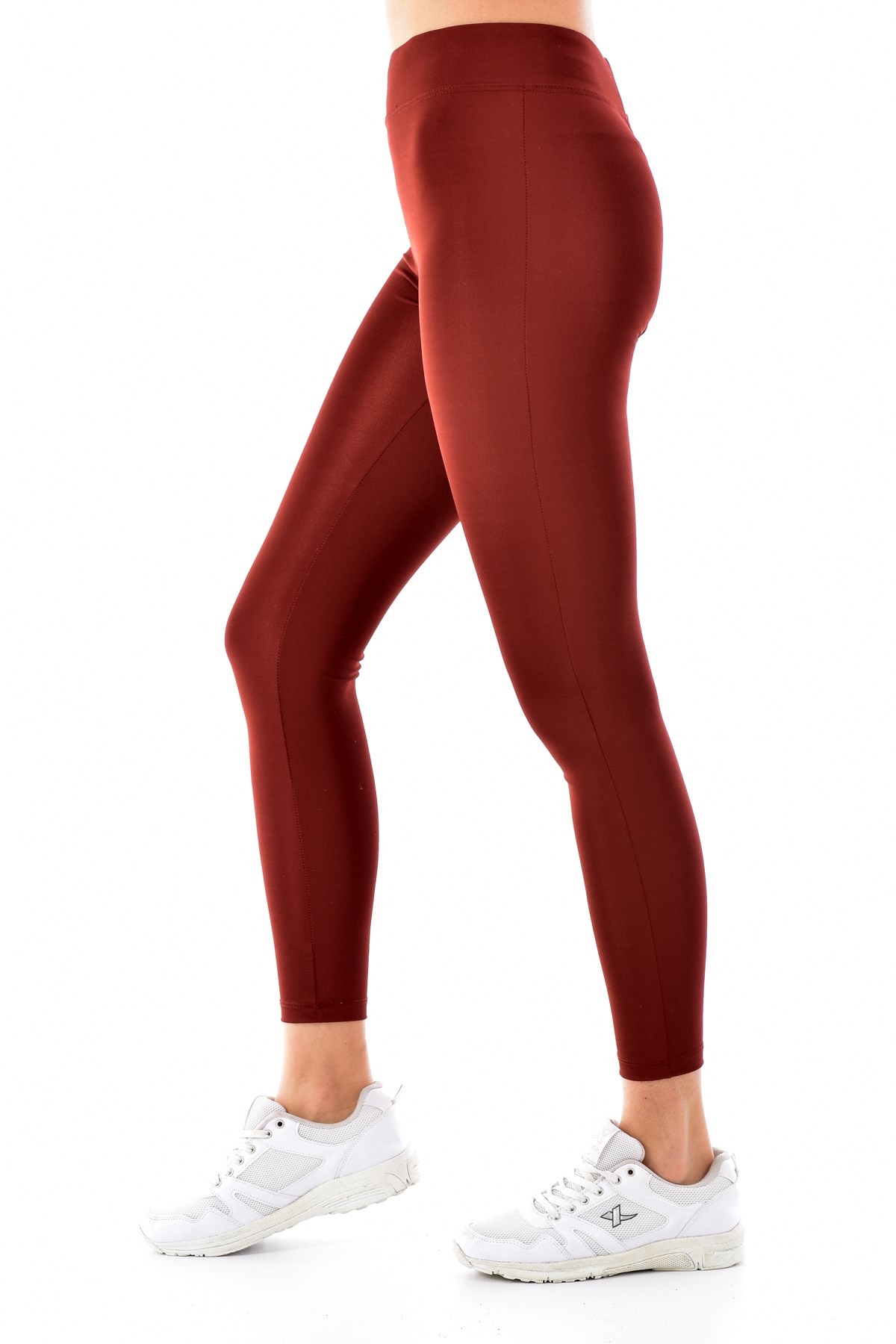 Meg Kadın Tek Alt Tayt Disco Klasik - Turuncu - Thumbnail