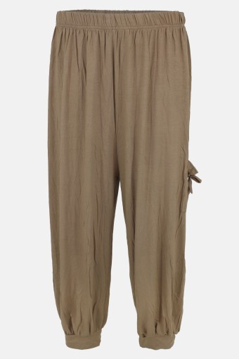 MEG STYLE - Meg Style Kadın Battal Şalvar Ring Viskon