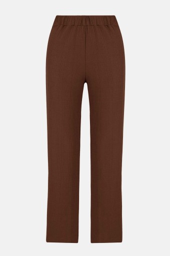 MEG STYLE - Meg Style Kadın Pantolon Pegasus - Kahverengi