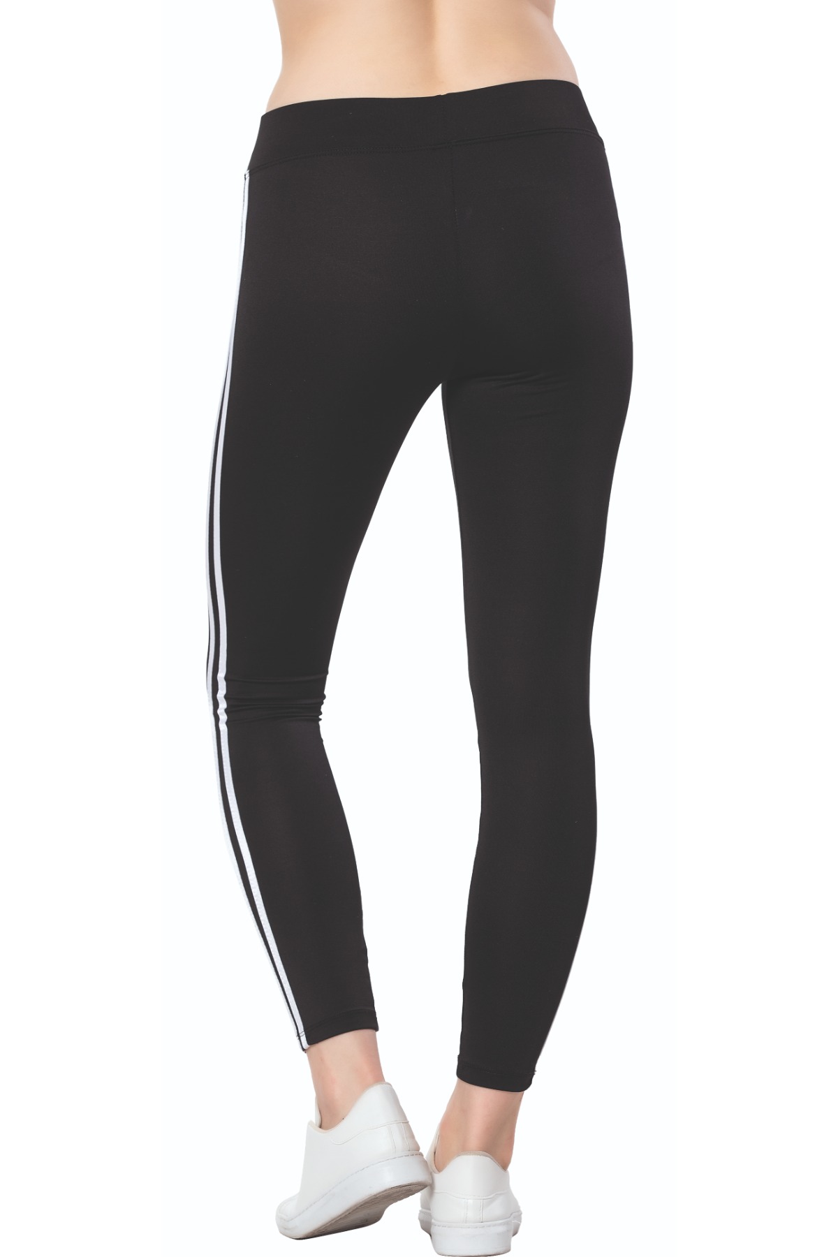 Meg Style Kadın Tayt - Siyah - Thumbnail