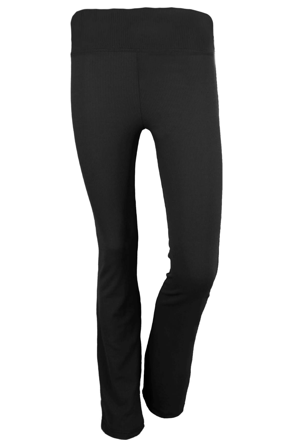 Meg Tayt Fitilli İspanyol Paça Tayt - Lacivert - Thumbnail