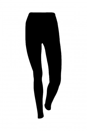 MEG STYLE - Megfıx Kadın Tayt Ring Viskon - Siyah (1)