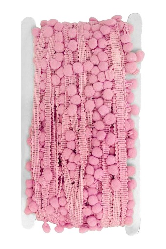 PINAR-TUHAFİYE HIRDAVAT - Metre Ponpon Şerit Düz Renk