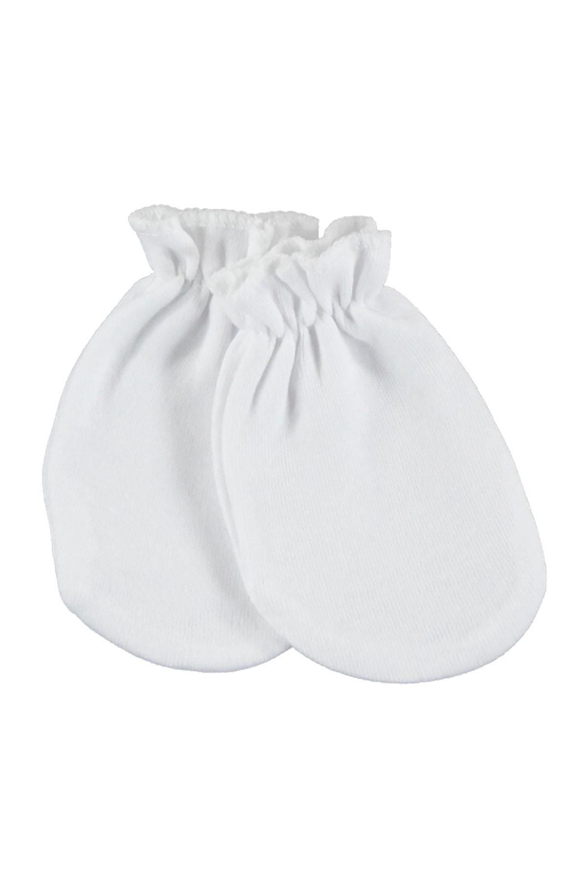 Minidamla Unisex Bebek Eldiven Penye - Thumbnail