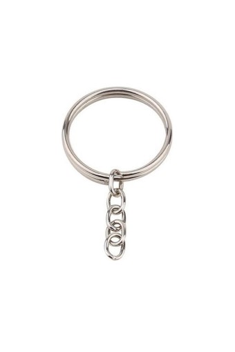 MİR - Mir Metal Zincirli Anahtarlık Halkası 25 mm 1000''li (1)