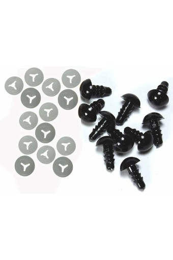 MİR - Mir Plastik 8 mm Vidalı Göz Amigurumi (1)