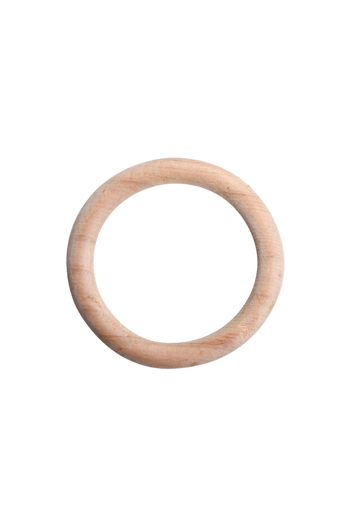 Mir Plastik Ahşap Amigurumi Halkası Verniksiz 5cm - Thumbnail