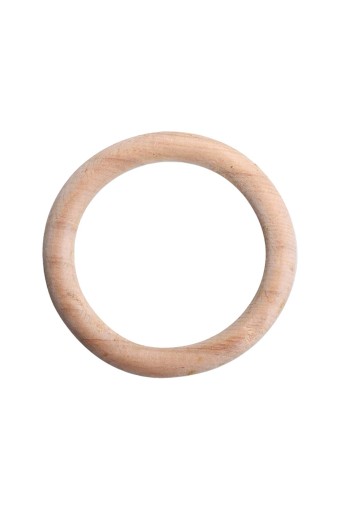 MİR - Mir Plastik Ahşap Amigurumi Halkası Verniksiz 7cm