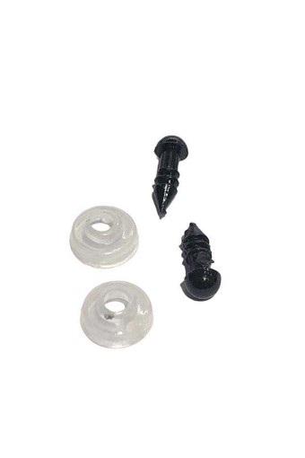 MİR - Mir Plastik Amigurumi Vidalı Göz 6mm