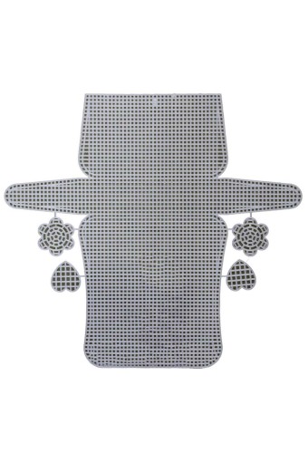 MİR - Mir Plastik Çanta Kanvası Orta Boy 34X36cm