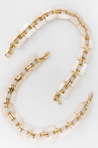 MİR - Mir Plastik Çanta Zinciri Şanel Kare 40 Cm (1)