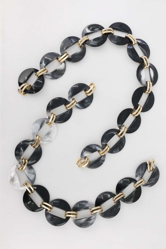 MİR - Mir Plastik Çanta Zinciri Şanel Yuvarlak 44 Cm (1)