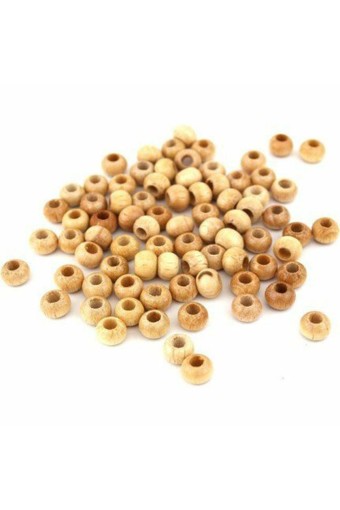 MİR - Mir Plastik Tahta Makrome Boncuk 10mm 275 Adet (1)