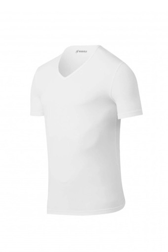 MISIRLI - Mısırlı Erkek Atlet V Yaka Kısa Kollu Atlet Organik Pamuklu (1)