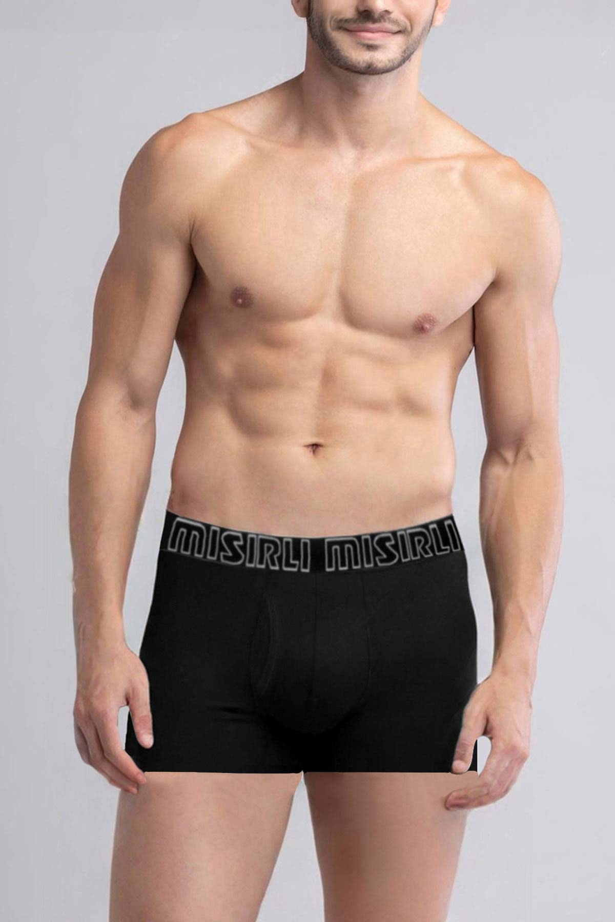 Mısırlı Erkek Boxer Pamuklu Likralı Performance - Thumbnail