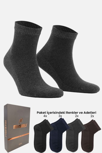 MISIRLI - Mısırlı Erkek Kısa Konç Çorap Lastiksiz Modal
