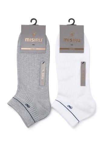 MISIRLI - Mısırlı Erkek Patik Çorap Bambu Ripli