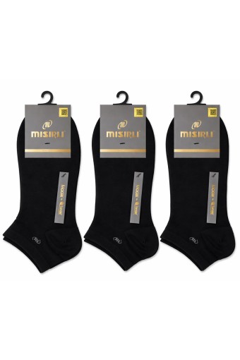 MISIRLI - Mısırlı Erkek Patik Çorap Modal M Logolu Düz