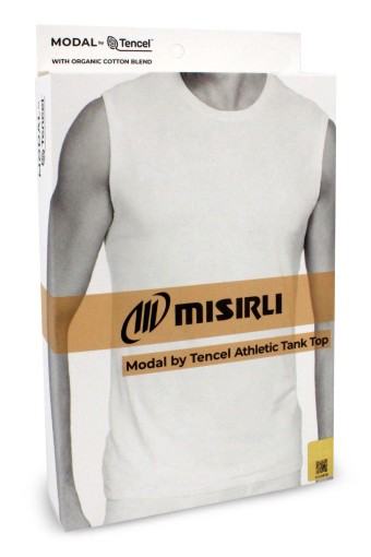 MISIRLI - Mısırlı Erkek Sıfır Kol Atlet Tencel Sporcu (1)