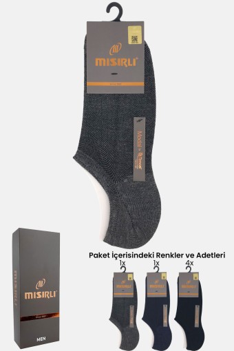 MISIRLI - Mısırlı Erkek Sneaker Çorap Modal (1)