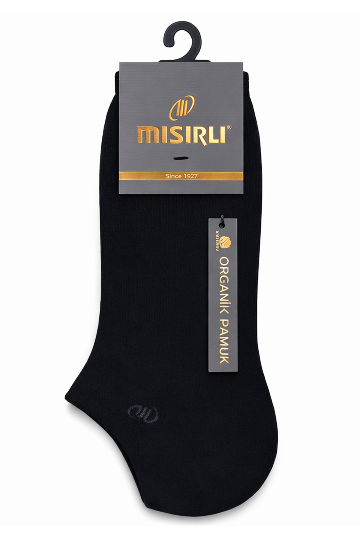 Mısırlı Erkek Sneaker Çorap Pamuklu Düz - Thumbnail