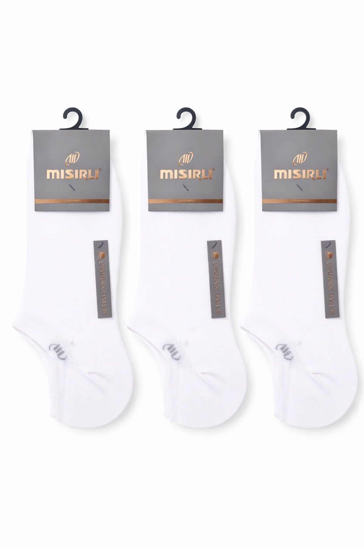 Mısırlı Erkek Sneaker Çorap Pamuklu Düz - Thumbnail