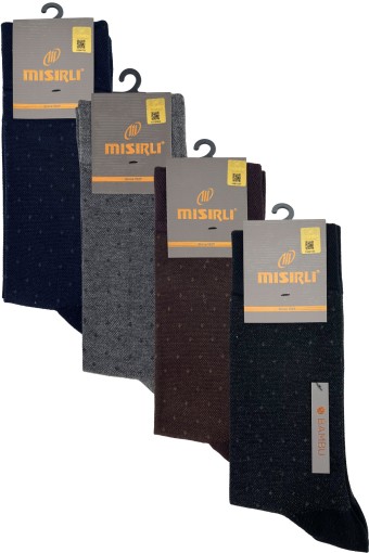 MISIRLI - Mısırlı Erkek Soket Çorap Bambu Desenli (1)