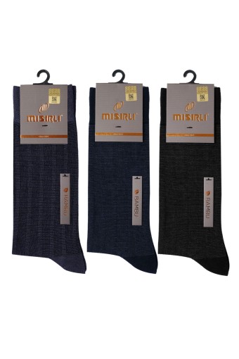 MISIRLI - Mısırlı Erkek Soket Çorap Bambu Desenli