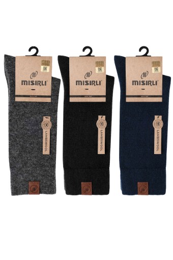 MISIRLI - Mısırlı Erkek Soket Çorap Lambswool