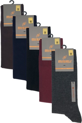 MISIRLI - Mısırlı Erkek Soket Çorap Likralı Dikişsiz Bambu (1)