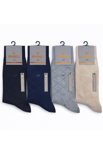 MISIRLI - Mısırlı Erkek Soket Çorap Modal M Logolu